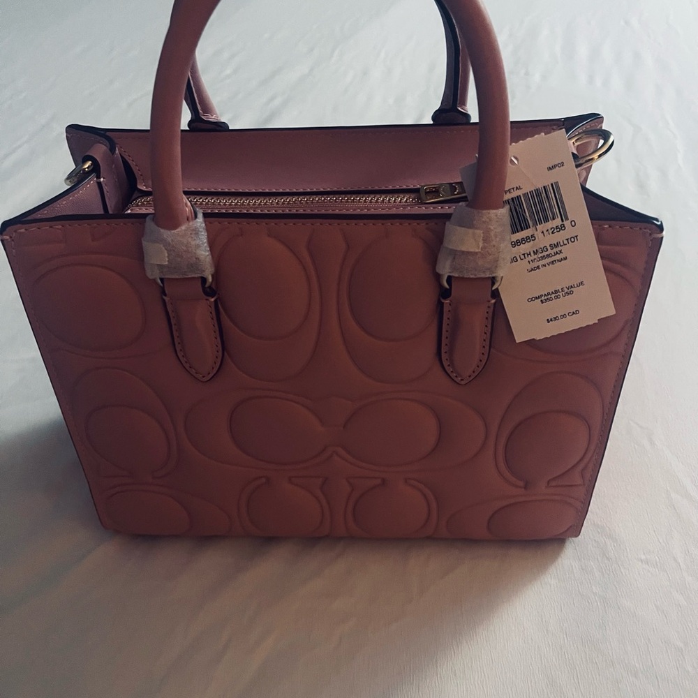 NWT Coach Maggie Small Tote Bag In Signature Leather - Picture 6 of 10